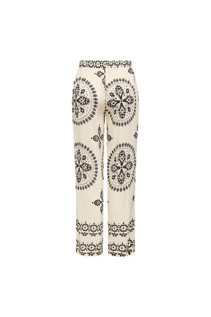 Kadın Lızzy Pull Up Pantolon 15373614 Beyaz (2)