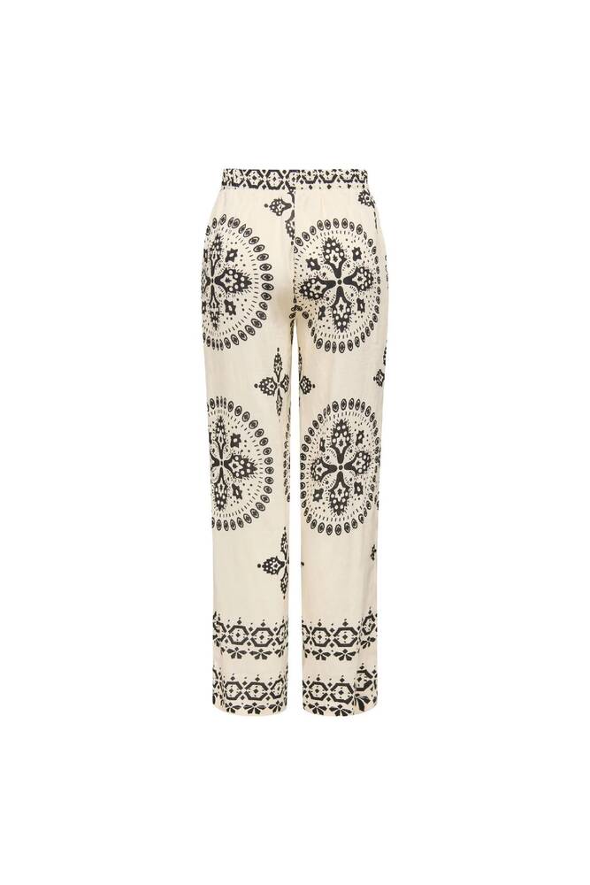 Kadın Lızzy Pull Up Pantolon 15373614 Beyaz 