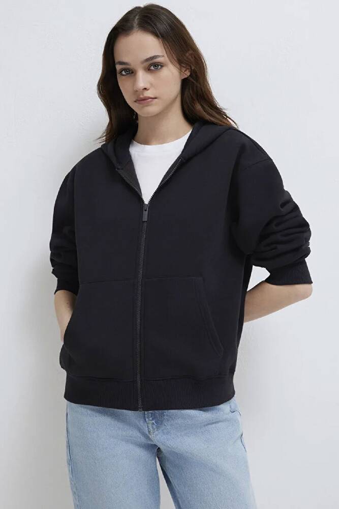 Kadın Logo Baskılı Sweat 1S10532-900 Siyah 