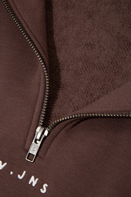 Kadın Logo Baskılı Sweat 1S10533-71603 Kahve - Thumbnail