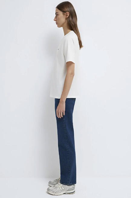 Kadın Logo Baskılı Tişört 1613407-70057 Beyaz (3)