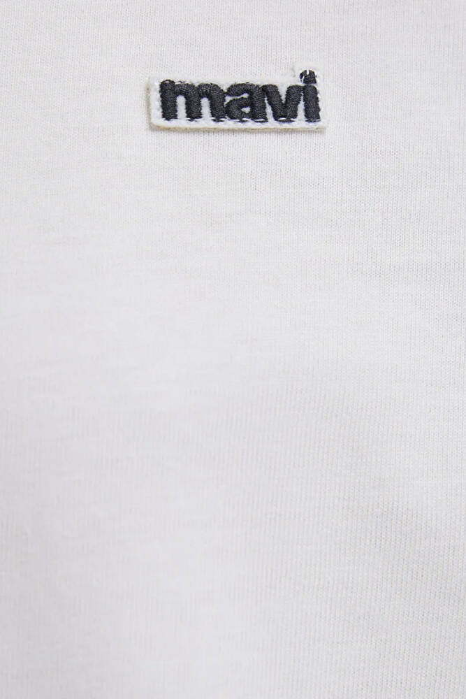 Kadın Logo Baskılı Tişört 1613407-70057 Beyaz 