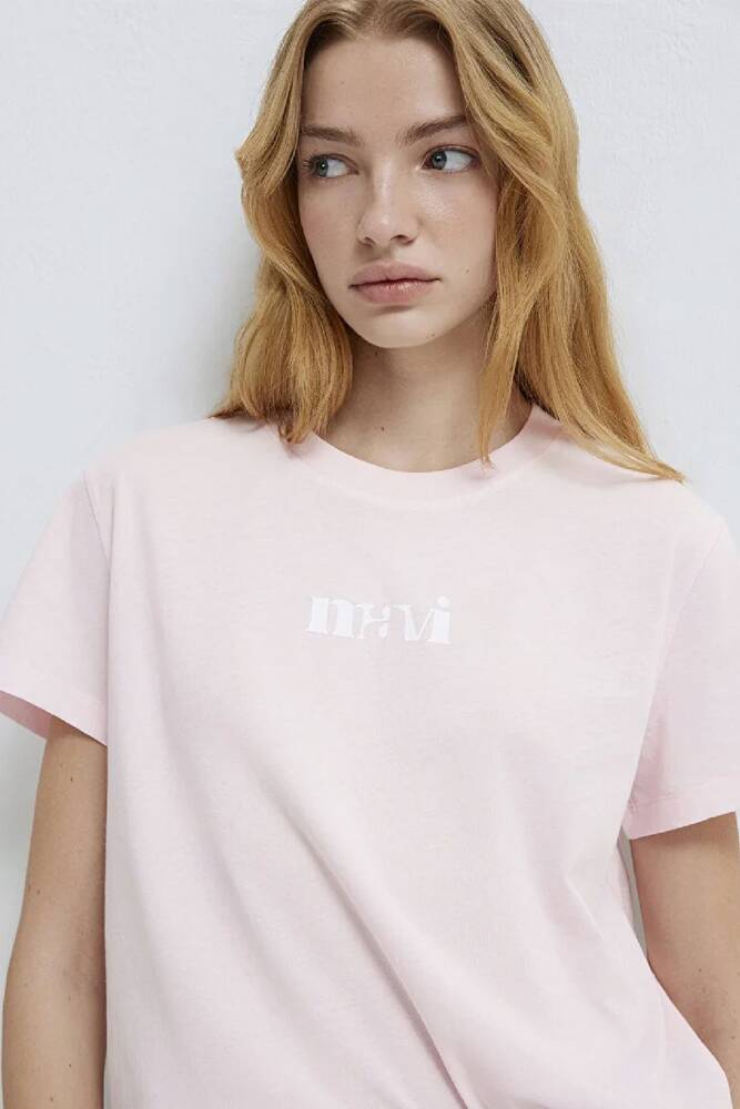Kadın Logo Tişört 1612241-89200 Pembe 
