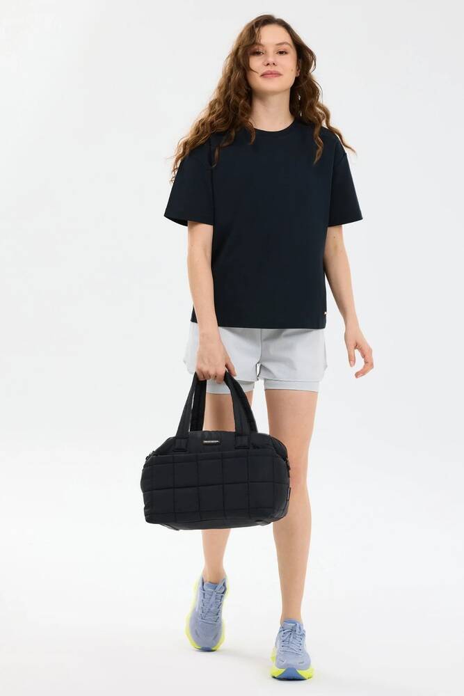 Kadın Loose Fit Tişört S2610046-3817 Siyah 
