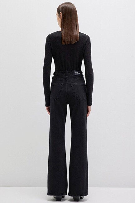 Kadın Los Angeles Icon Jean Pantolon 1010349-90511 Gri - Thumbnail