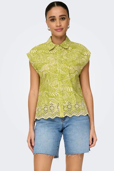 Kadın Lou Lıfe Gömlek 15342569 Yeşil (1)