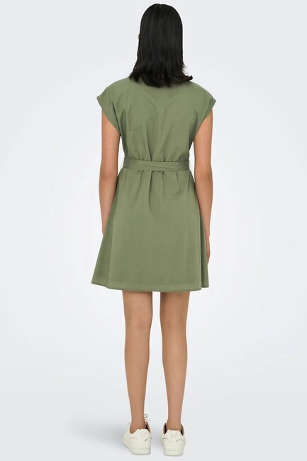 Kadın Lou Lıfe S/S Elbise 15348203 Haki (2)