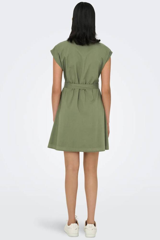 Kadın Lou Lıfe S/S Elbise 15348203 Haki 