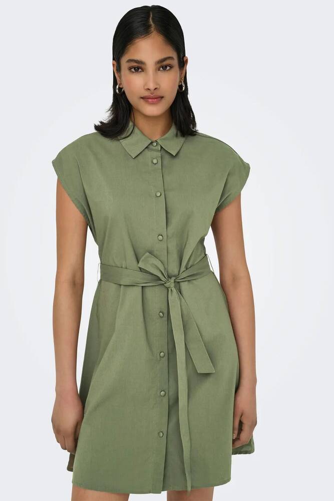 Kadın Lou Lıfe S/S Elbise 15348203 Haki 