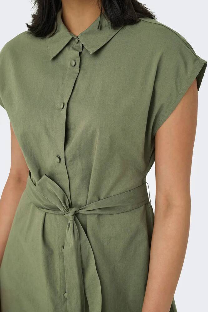 Kadın Lou Lıfe S/S Elbise 15348203 Haki 