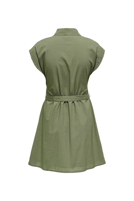 Kadın Lou Lıfe S/S Elbise 15348203 Haki - Thumbnail