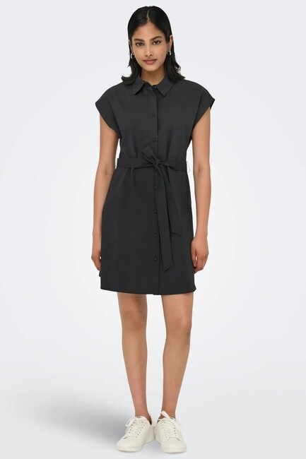 Kadın Lou Lıfe S/S Elbise 15348203 Siyah (3)