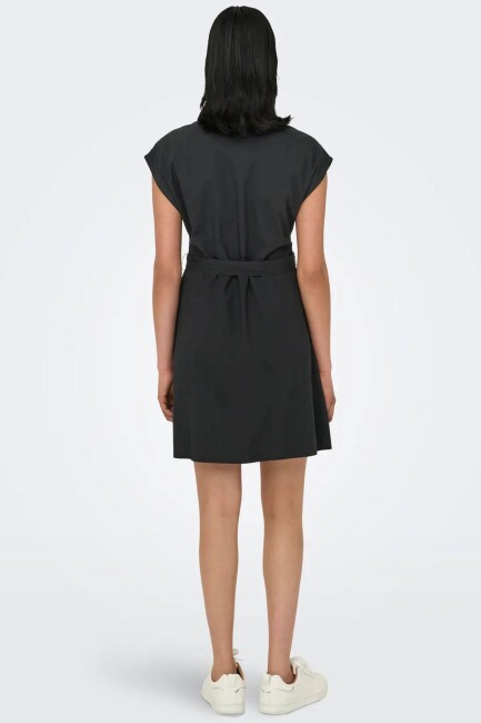 Kadın Lou Lıfe S/S Elbise 15348203 Siyah (1)