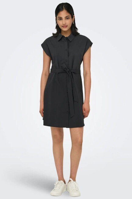 Kadın Lou Lıfe S/S Elbise 15348203 Siyah (2)