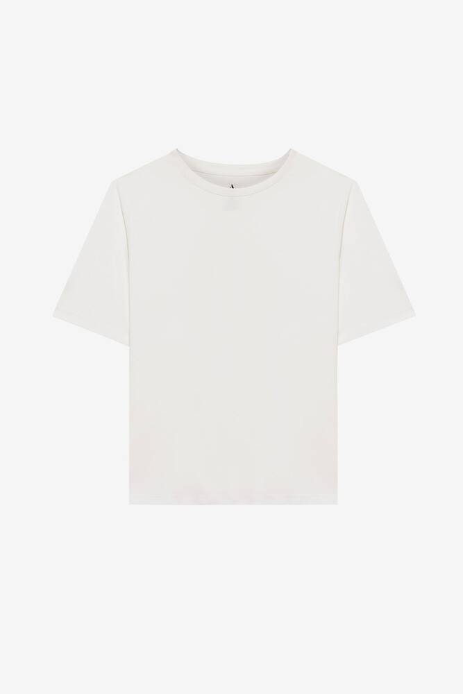 Kadın Lounge Regular Tişört S2510327-102 Ekru 