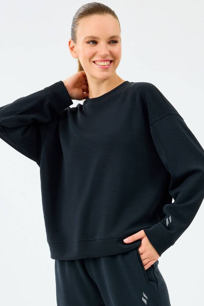 Kadın Lounge Sweat S2510052-3817 Siyah 