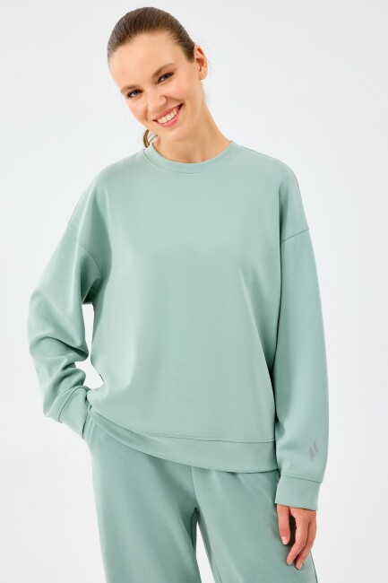 Kadın Lounge Sweat S2510052-3869 Yeşil