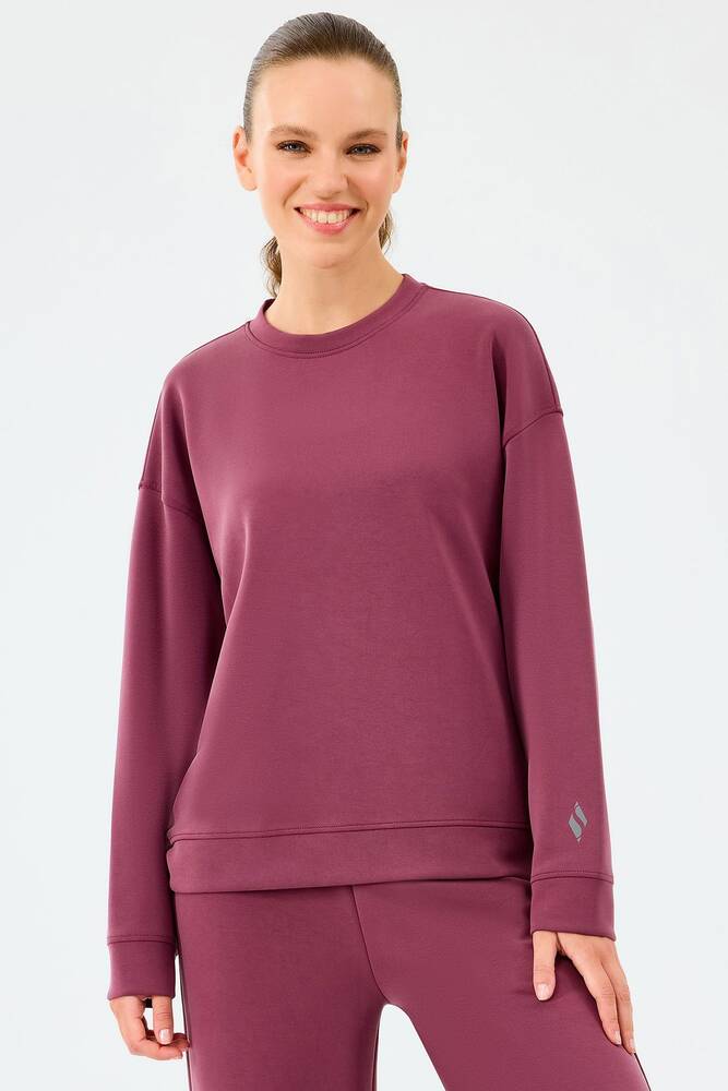 Kadın Lounge Sweat S2510052-3877 Bordo 