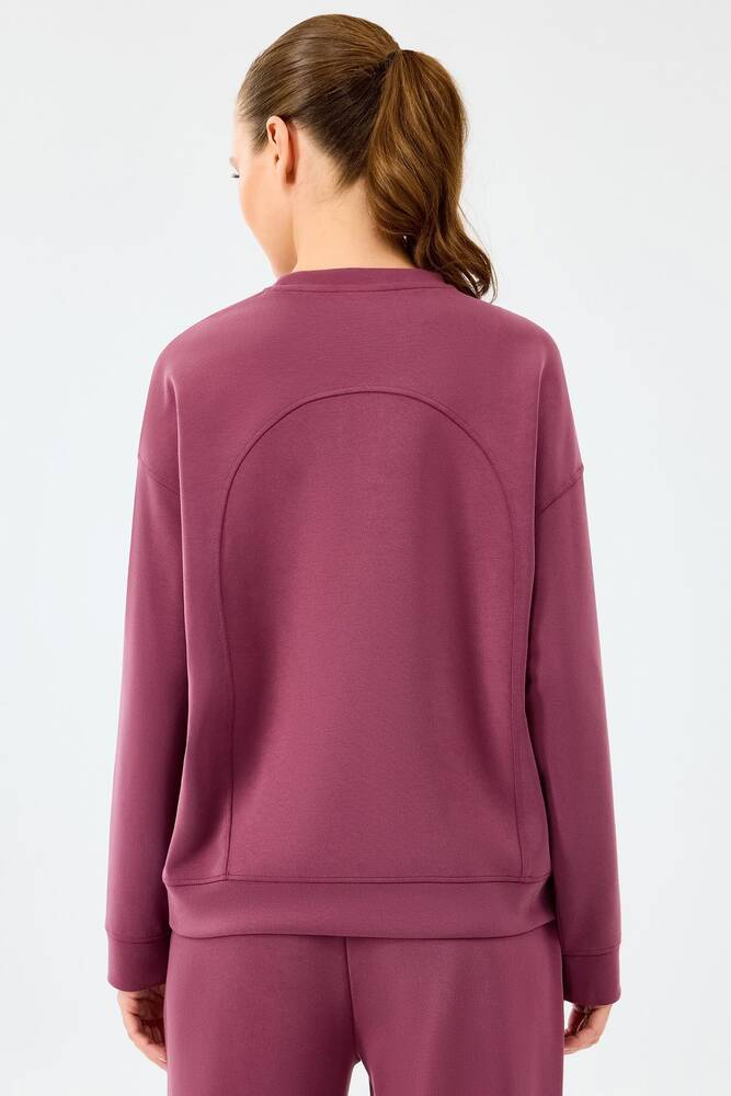 Kadın Lounge Sweat S2510052-3877 Bordo 