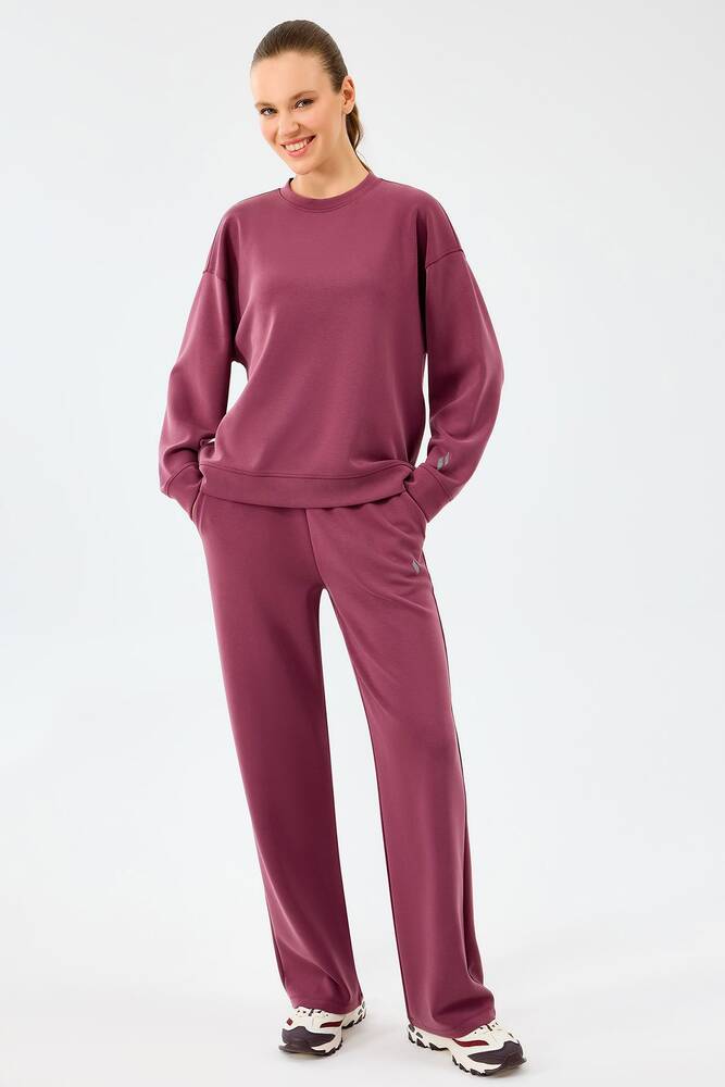 Kadın Lounge Sweat S2510052-3877 Bordo 