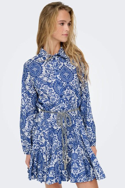 Kadın Lumına Elbise 15305484 Mavi - Thumbnail