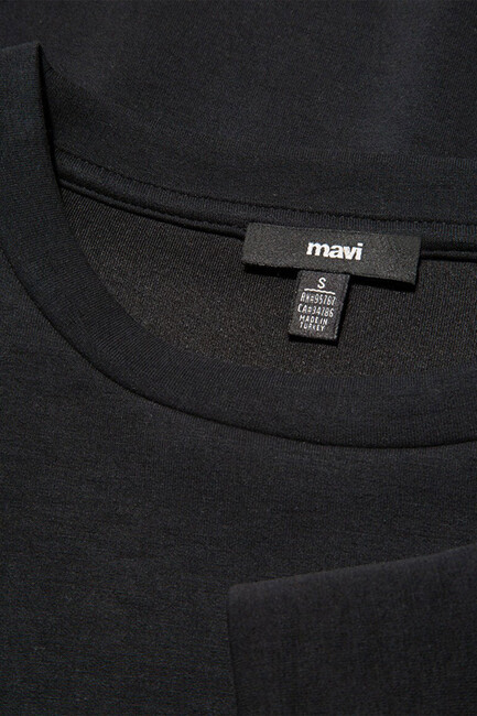 Kadın Oversize Sweat 168837-900 Siyah - Thumbnail