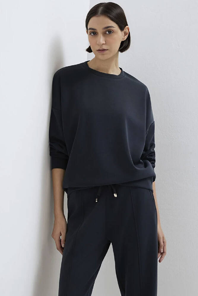 Kadın Oversize Sweat 168837-900 Siyah 