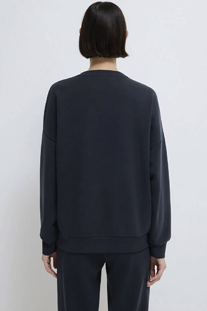 Kadın Oversize Sweat 168837-900 Siyah 