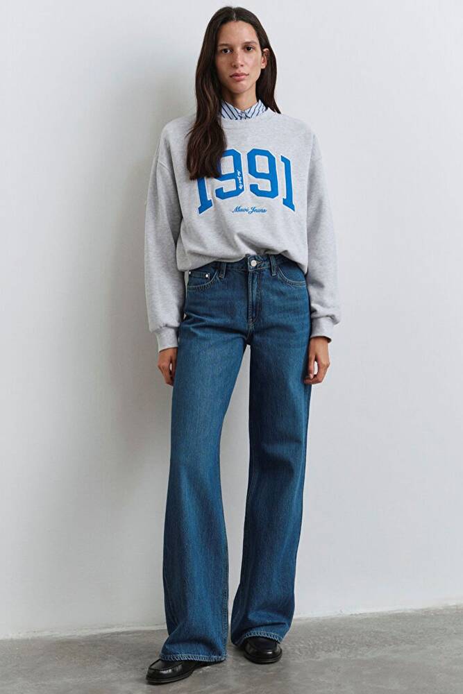 Kadın Malibu Icon Jean Pantolon 1010152-90516 Mavi 