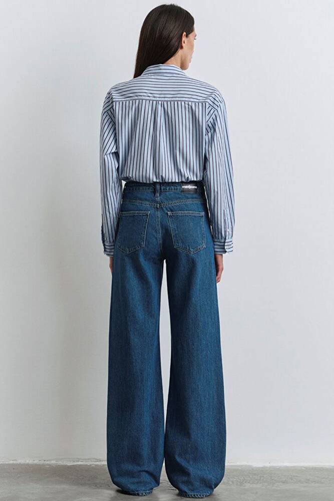 Kadın Malibu Icon Jean Pantolon 1010152-90516 Mavi 