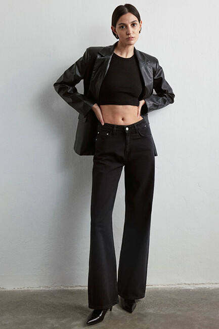 Kadın Malibu Jean Pantolon 1010152-84023 Gri (1)