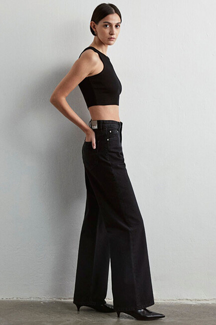 Kadın Malibu Jean Pantolon 1010152-84023 Gri - Thumbnail