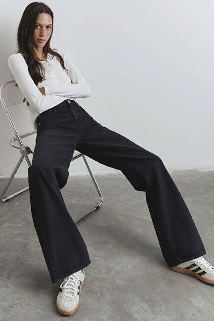 Kadın Malibu Jean Pantolon 1010152-84023 Gri (2)