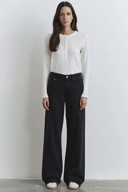 Kadın Malibu Jean Pantolon 1010152-84023 Gri - Thumbnail