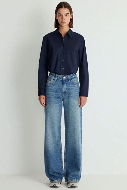 Kadın Malibu Jean Pantolon 1010152-87779 Mavi (3)