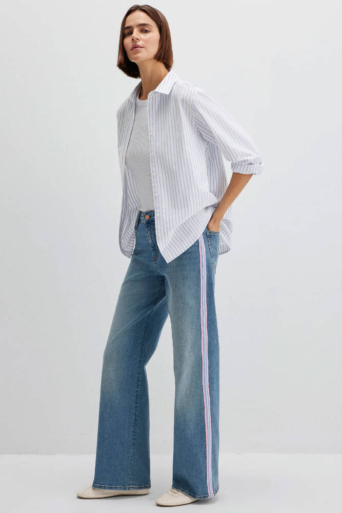 Kadın Malibu Jean Pantolon 1010152-91128 Mavi 