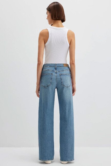 Kadın Malibu Jean Pantolon 1010152-91128 Mavi - Thumbnail