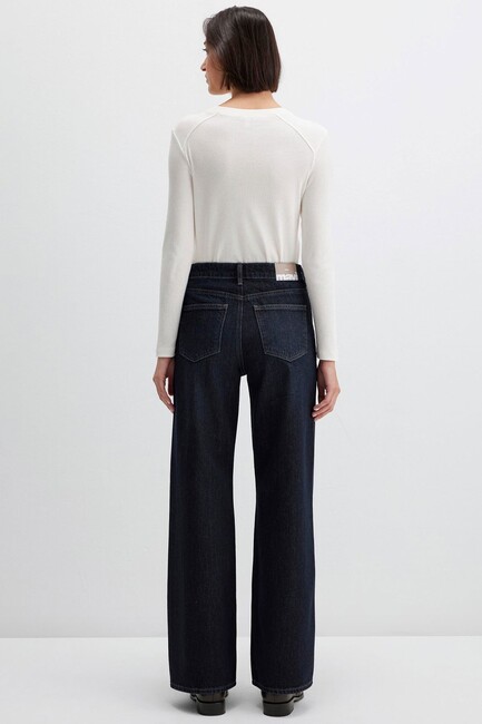 Kadın Malibu Jean Pantolon 1010152-91221 Lacivert - Thumbnail