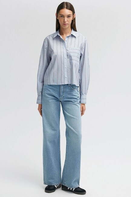 Kadın Malibu Jean Pantolon 1010152-A3038 Mavi (2)