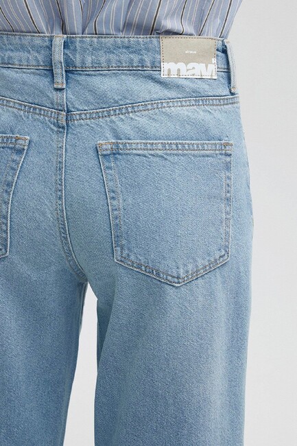 Kadın Malibu Jean Pantolon 1010152-A3038 Mavi - Thumbnail