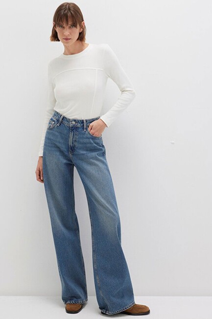 Kadın Malibu LT Icon Jean Pantolon 1010152-90515 Mavi (3)