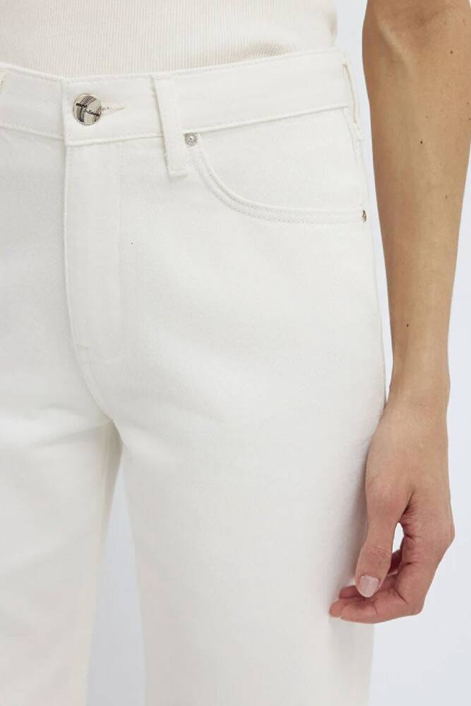 Kadın Malibu Mavi Edition Jean Pantolon 1010152-A3059 Beyaz 