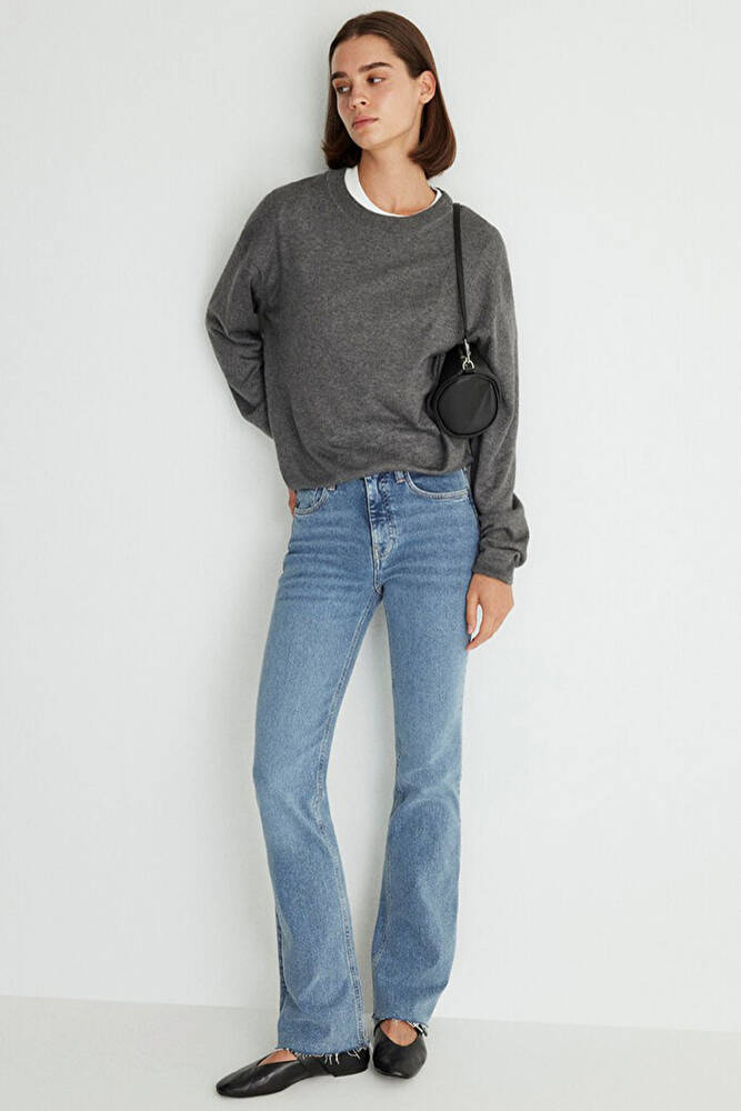 Kadın Maria 90s Jean Pantolon 101225-35482 Mavi 