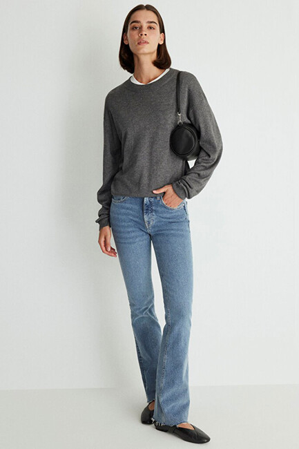 Kadın Maria 90s Jean Pantolon 101225-35482 Mavi (3)