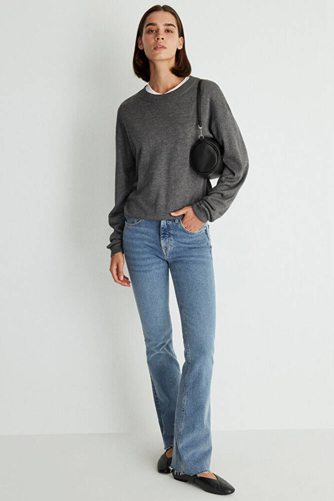 Kadın Maria 90s Jean Pantolon 101225-35482 Mavi 