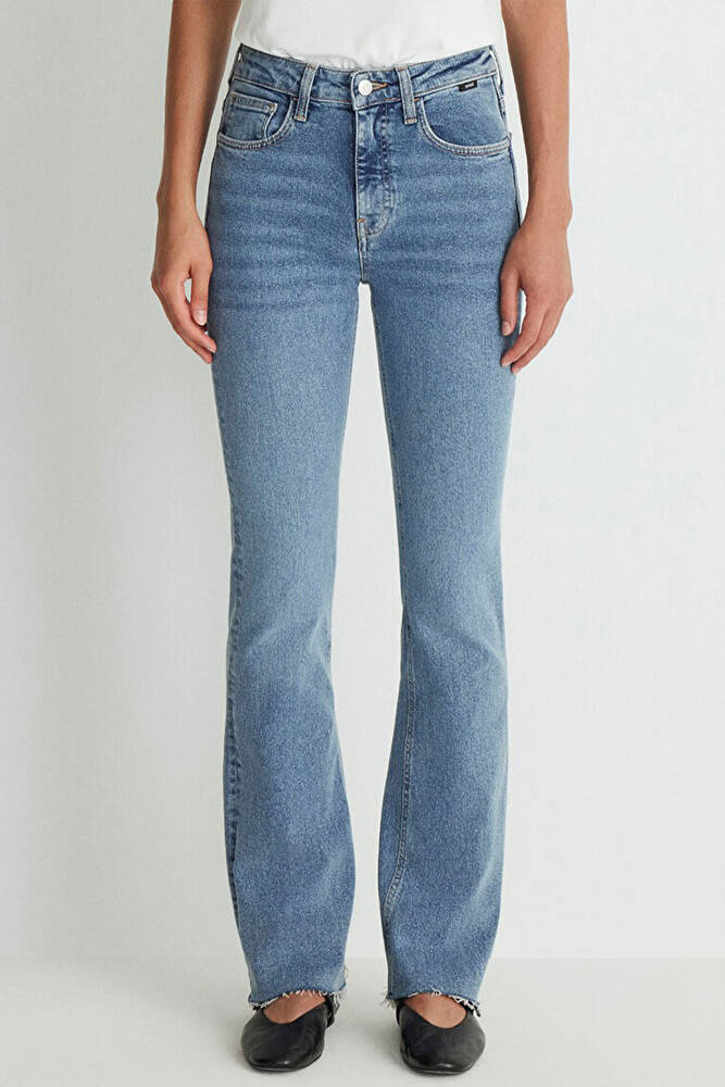 Kadın Maria 90s Jean Pantolon 101225-35482 Mavi 