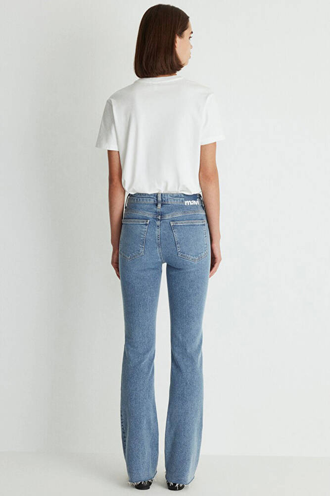 Kadın Maria 90s Jean Pantolon 101225-35482 Mavi 