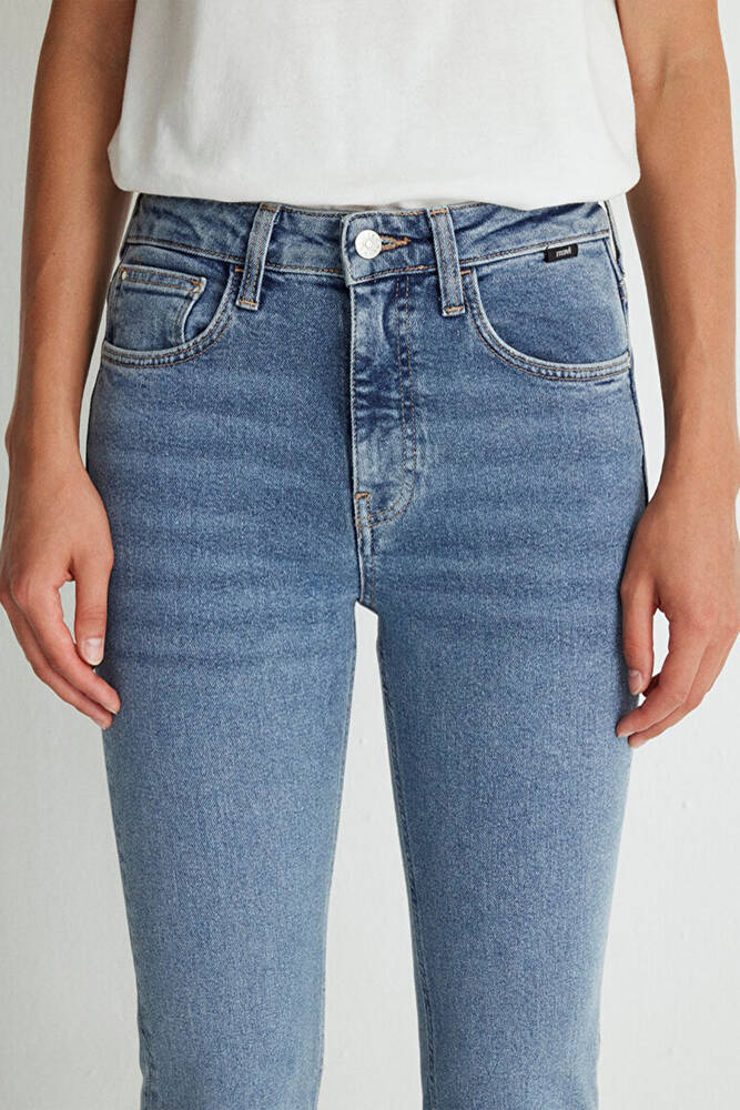 Kadın Maria 90s Jean Pantolon 101225-35482 Mavi 