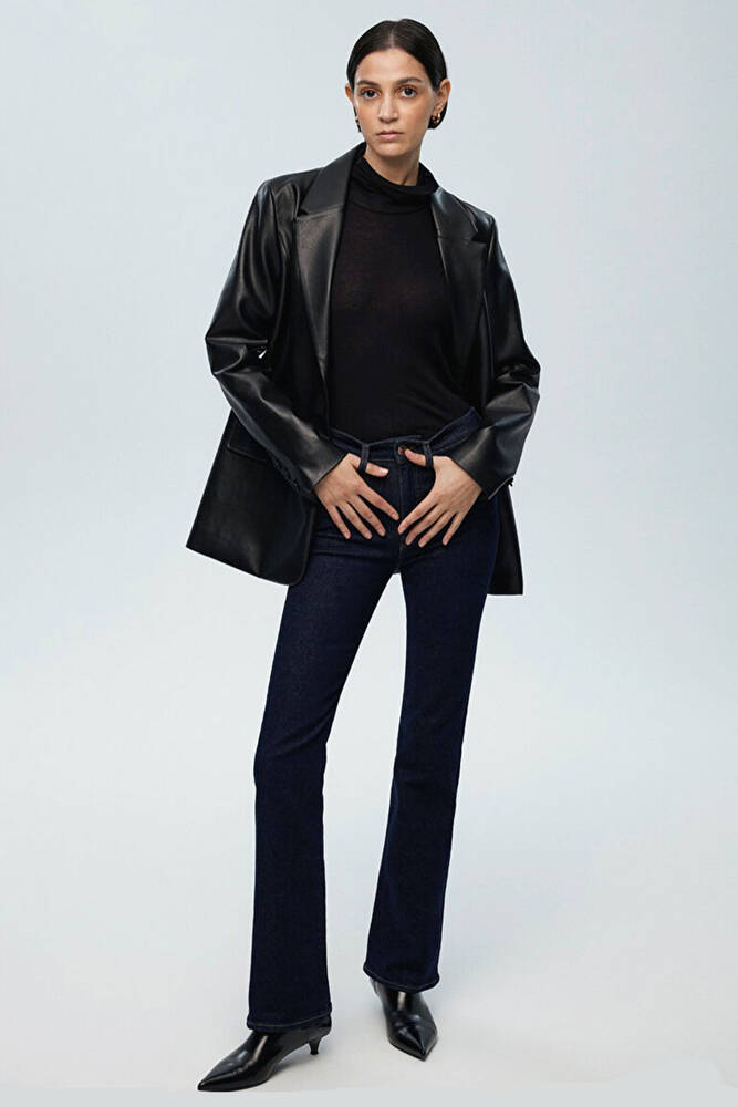 Kadın Maria Gold İcon Jean Pantolon 101225-83035 Lacivert 