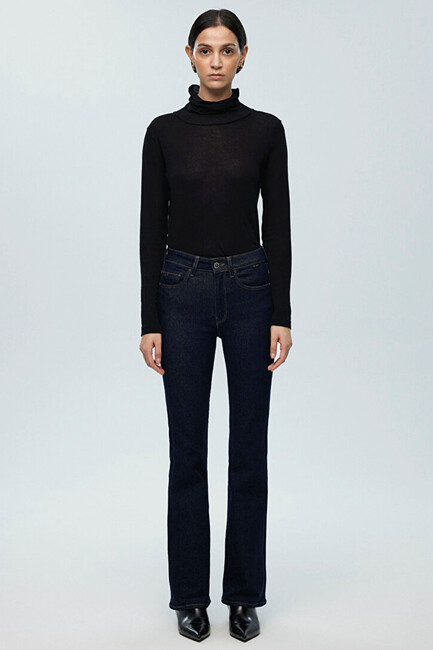 Kadın Maria Gold İcon Jean Pantolon 101225-83035 Lacivert (2)